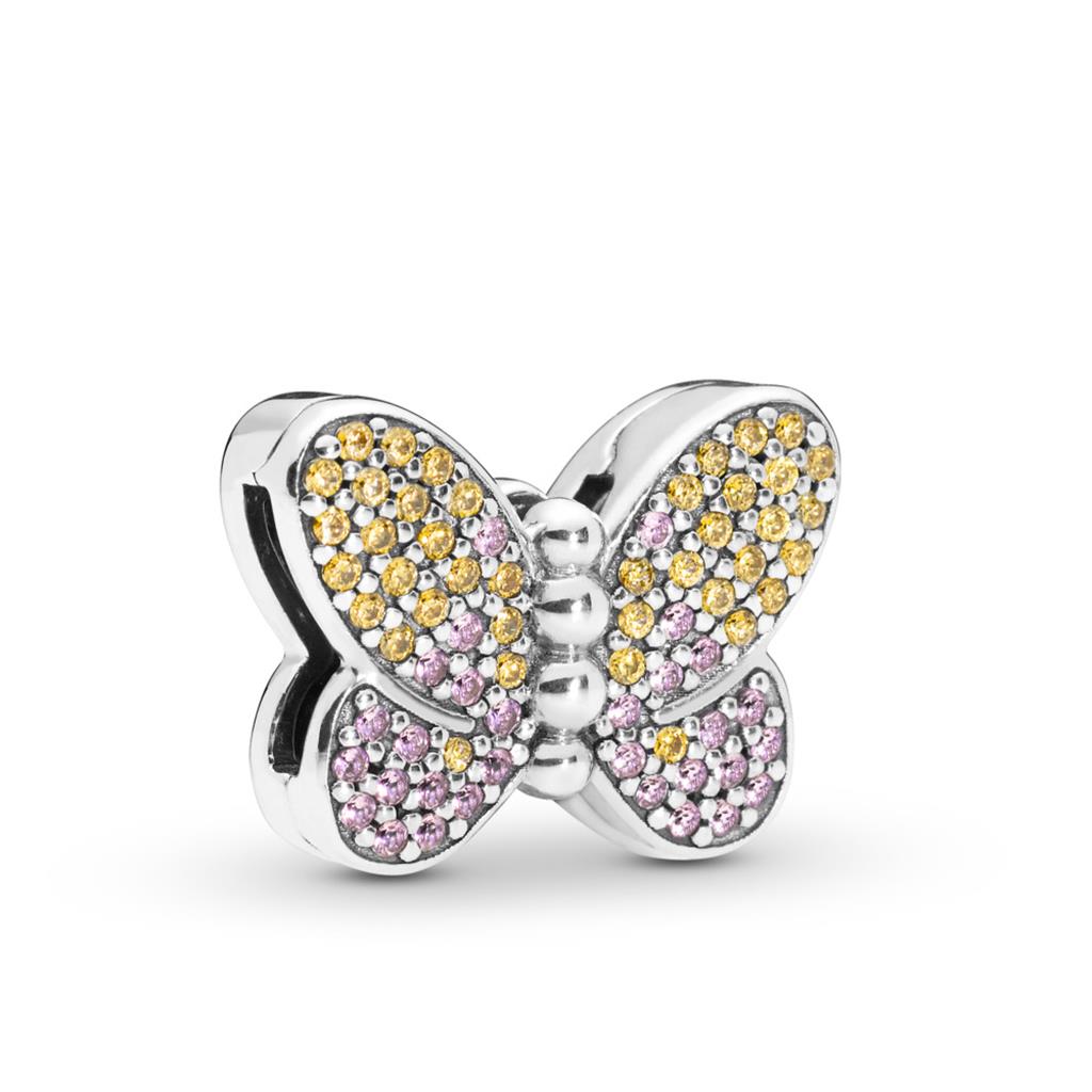 Pav????Butterfly Clip Charm - FINAL SALE