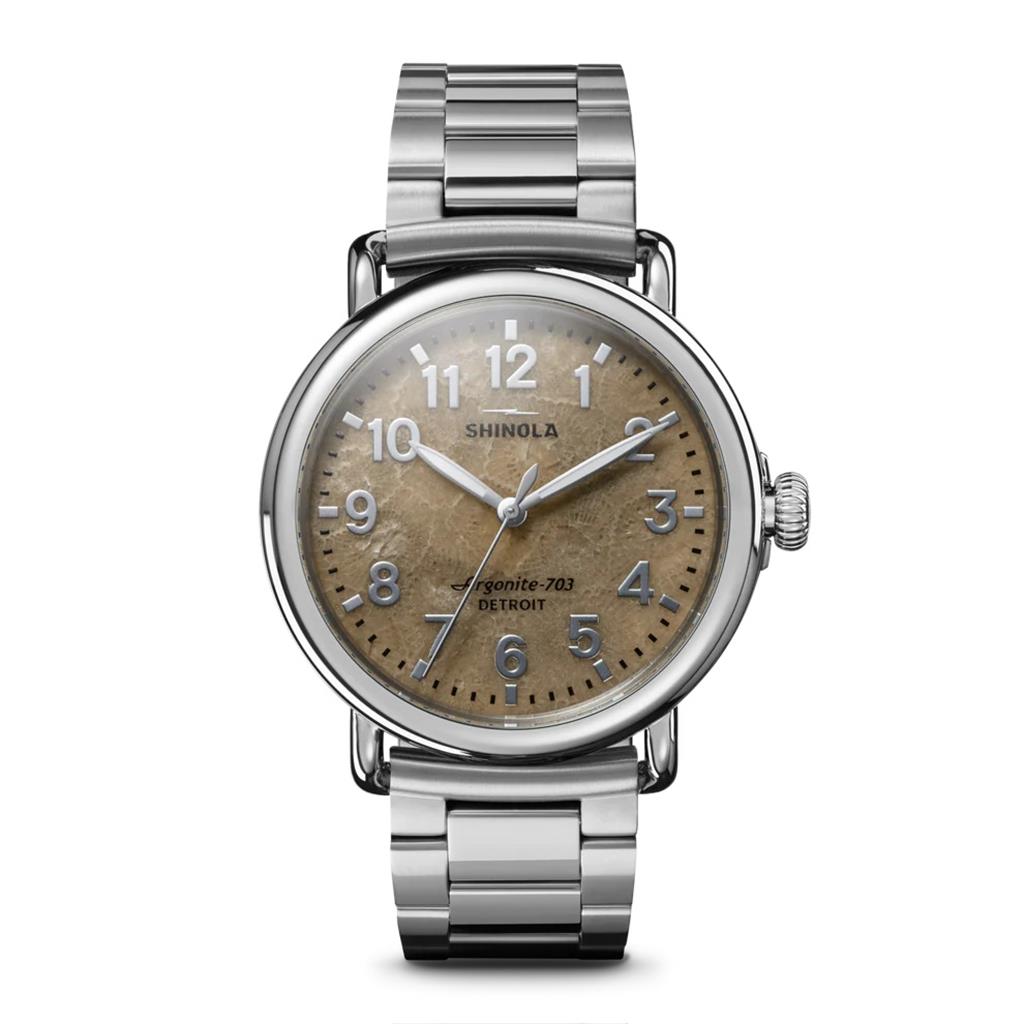 Shinola Runwell 41 Mm Petoskey Stone S0120299731