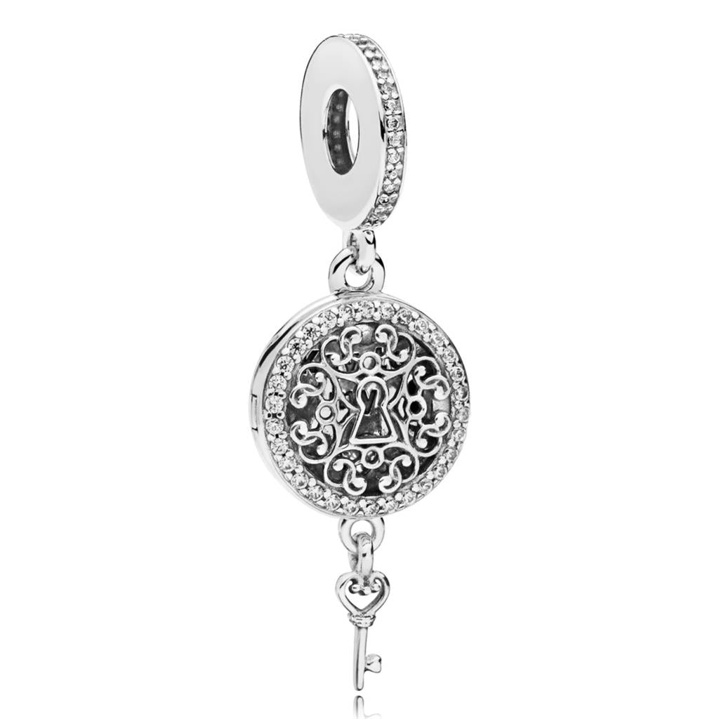 Regal Love Key, Clear CZ