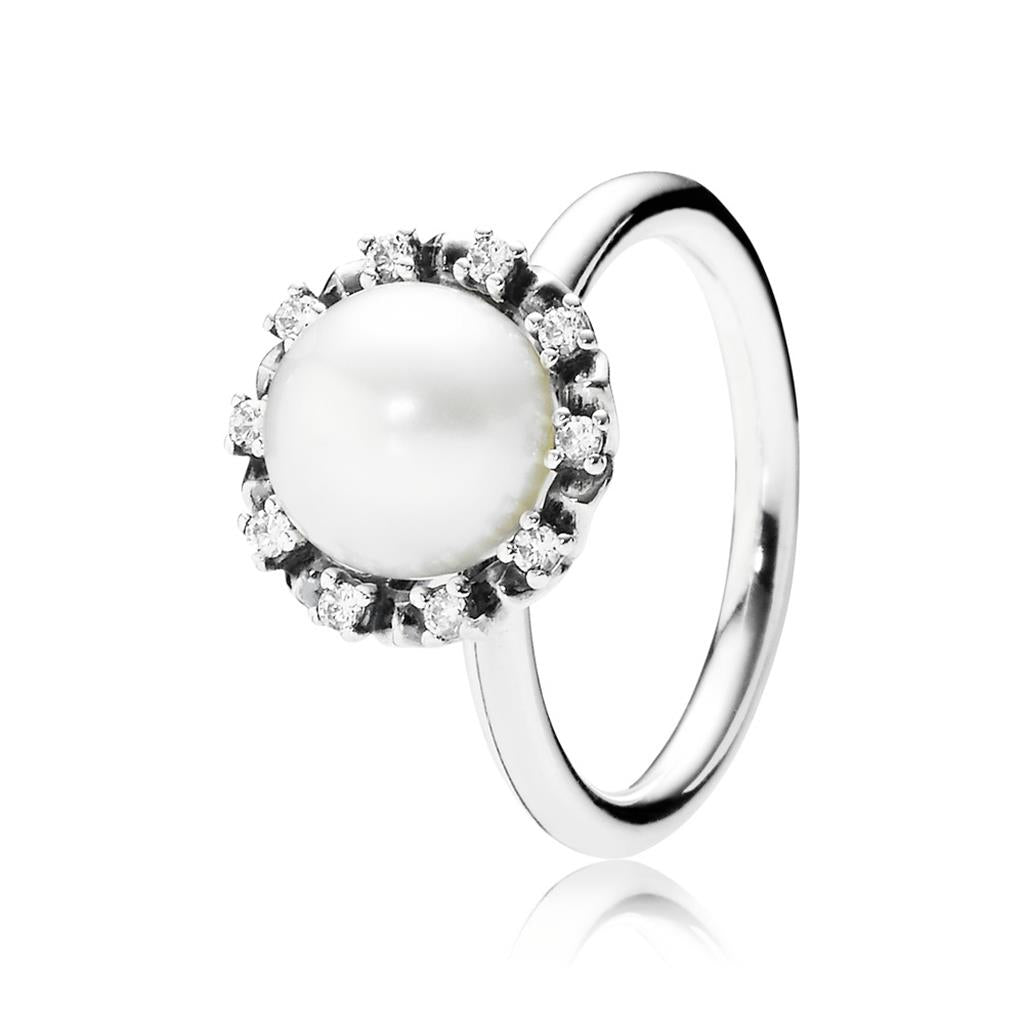everlasting grace, white pearl & clear C