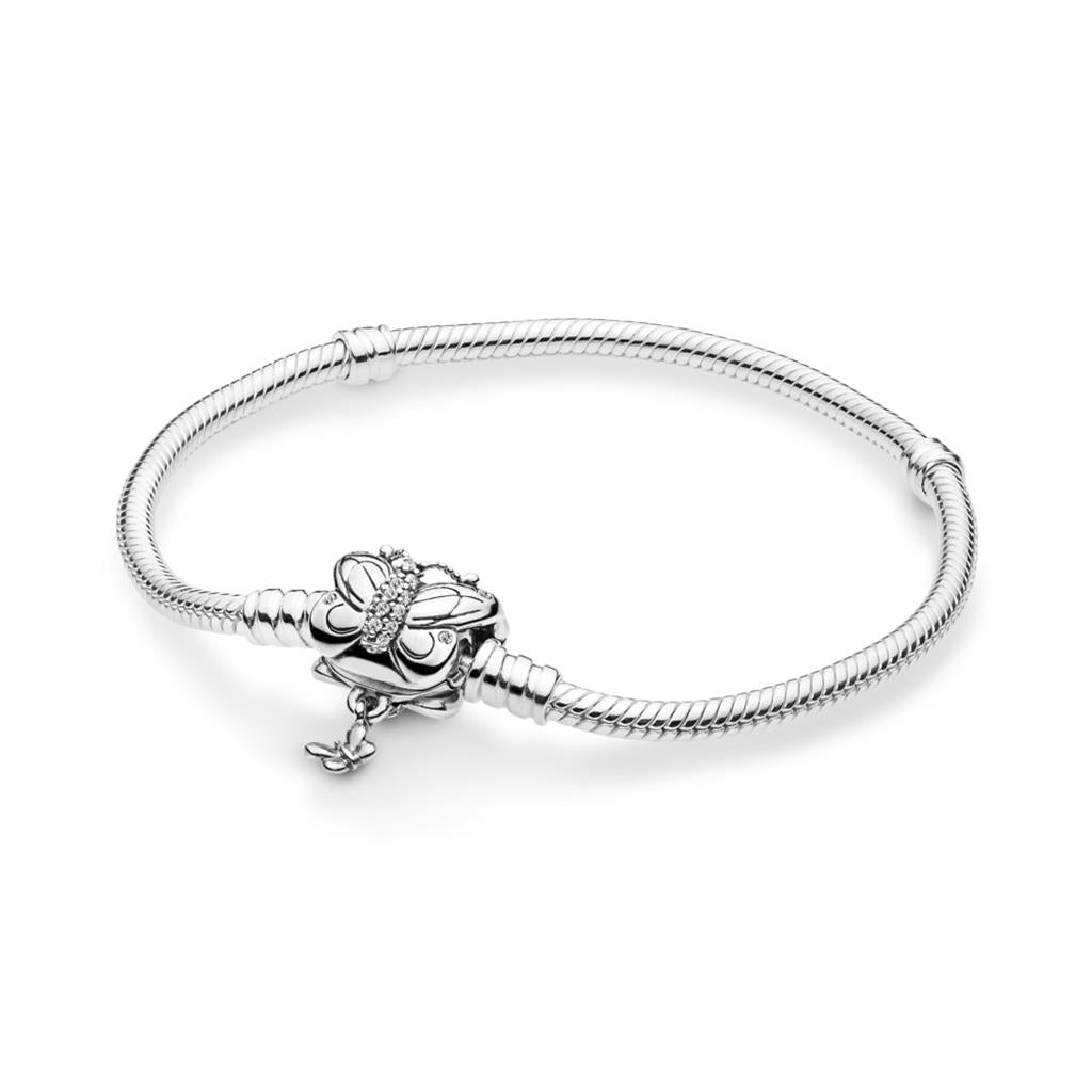 Pandora Moments Butterfly Clasp Snake Ch