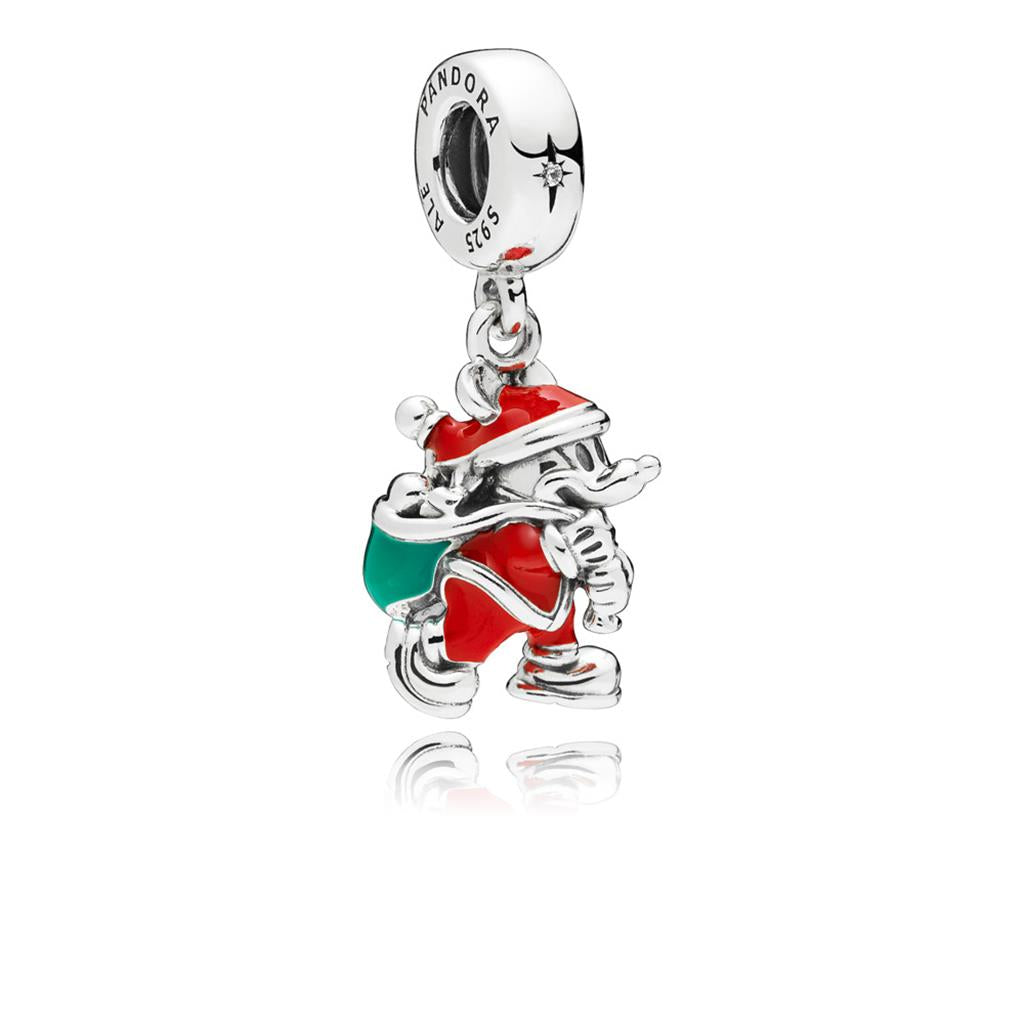 Disney, Santa Mickey & Gift Bag