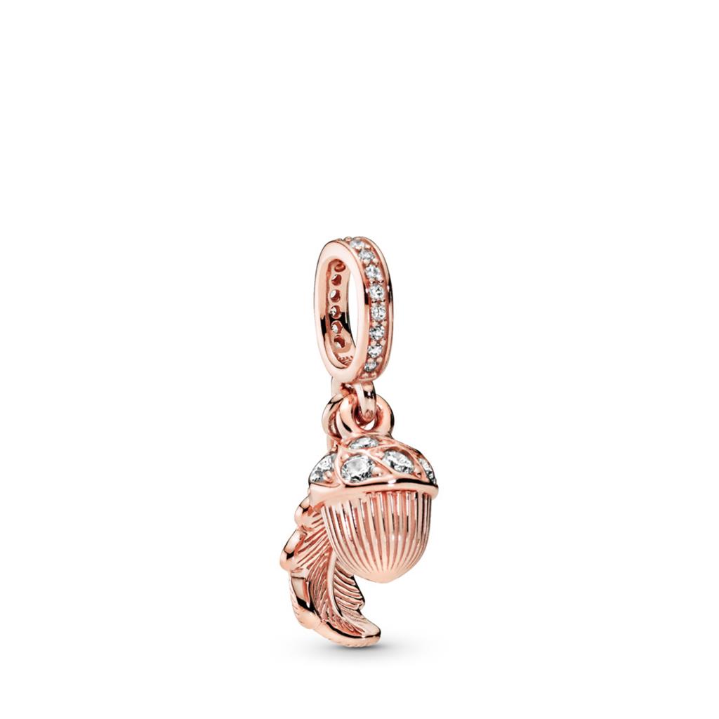 Acorn & Leaf Dangle Charm