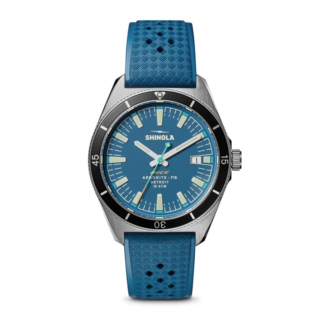 Shinola 40 Mm. Blue Duck S0120301731
