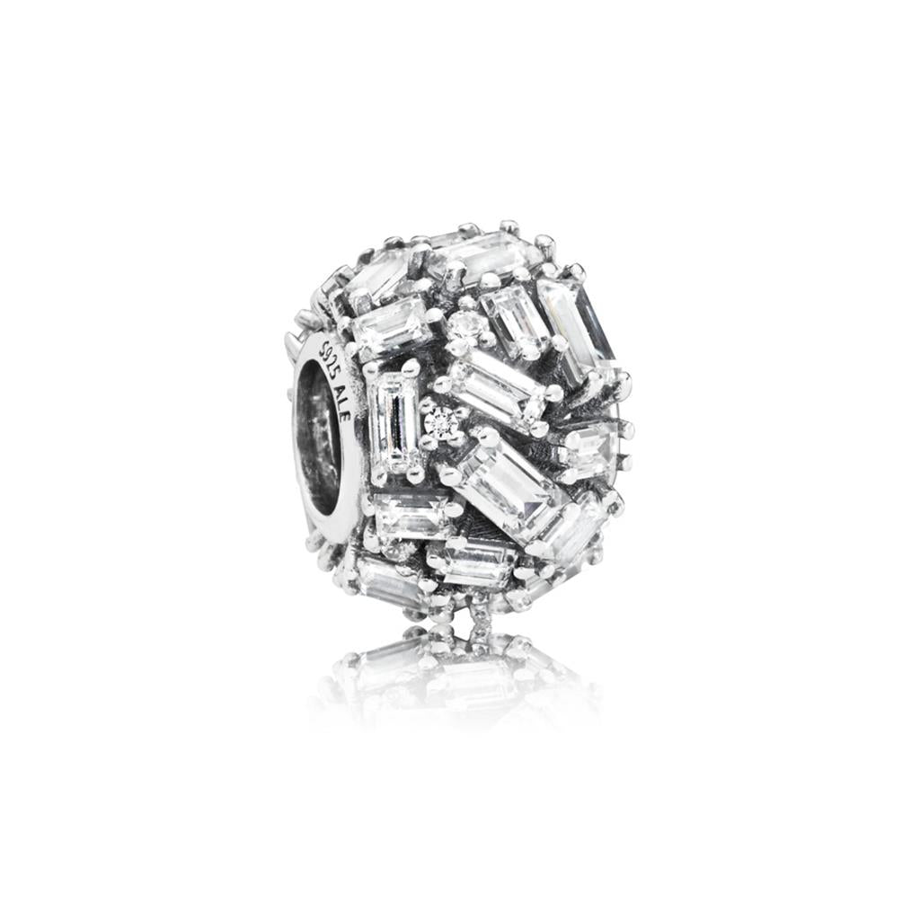 Clear Ice Cube Charm