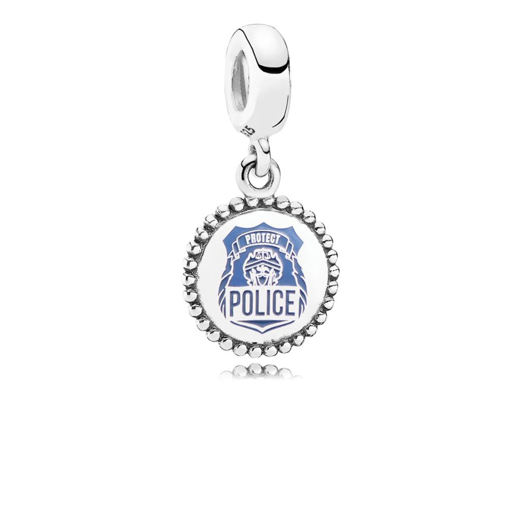 Police Badge Dangle