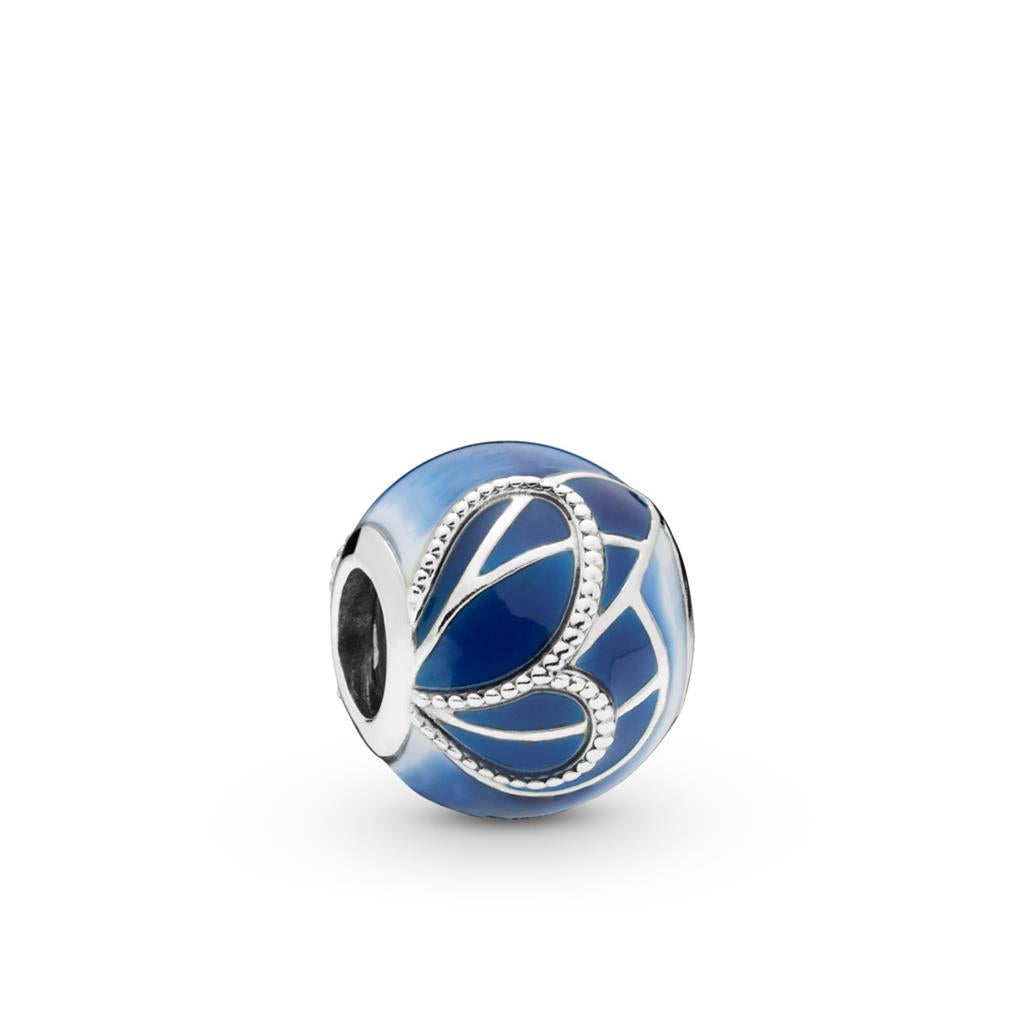 FINAL SALE - Blue Butterfly Wing Charm