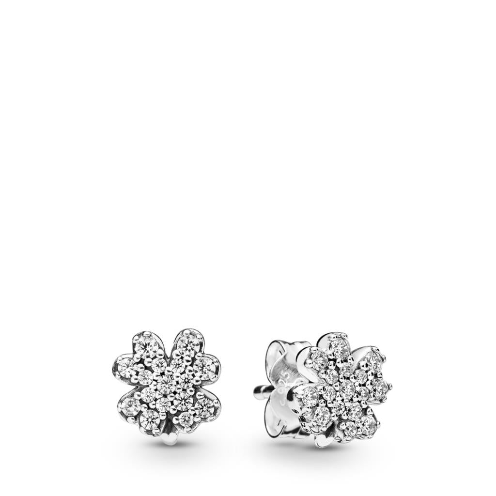 FINAL SALE - PaveFour-Leaf Clover Stud E