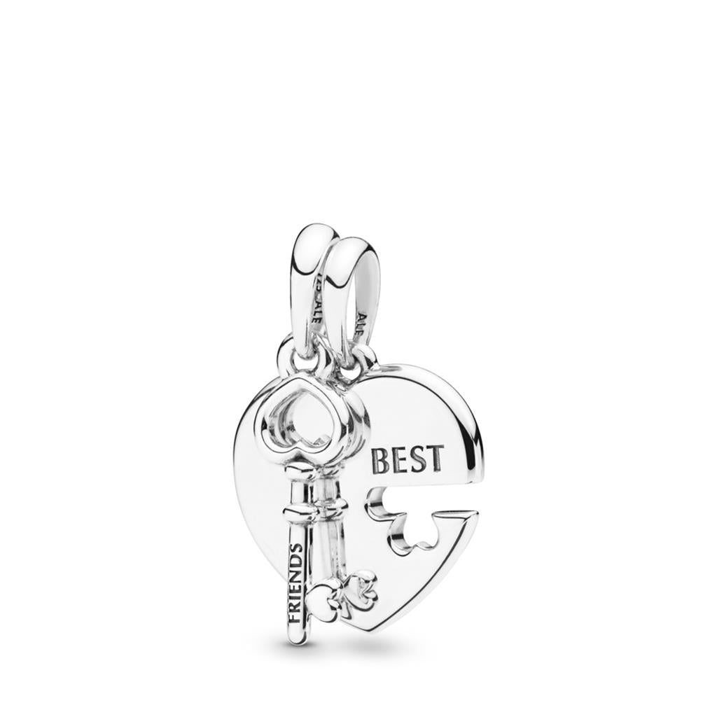 Best Friends Heart & Key