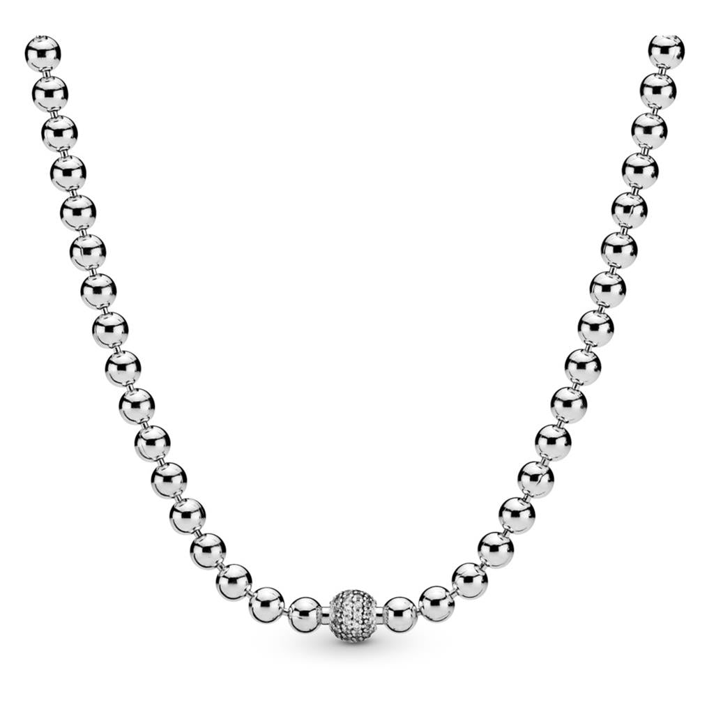 Beads & PaveNecklace