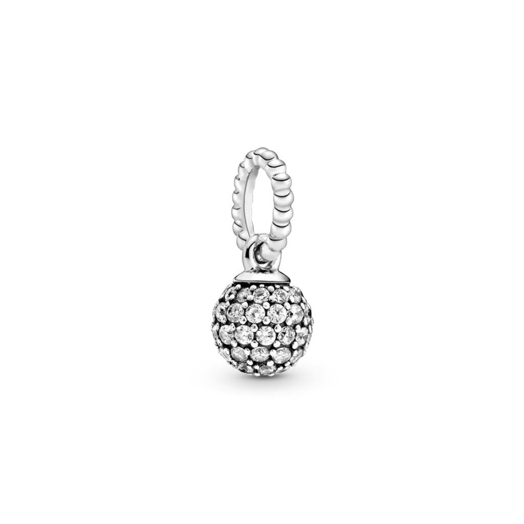 Pave Ball Pendant