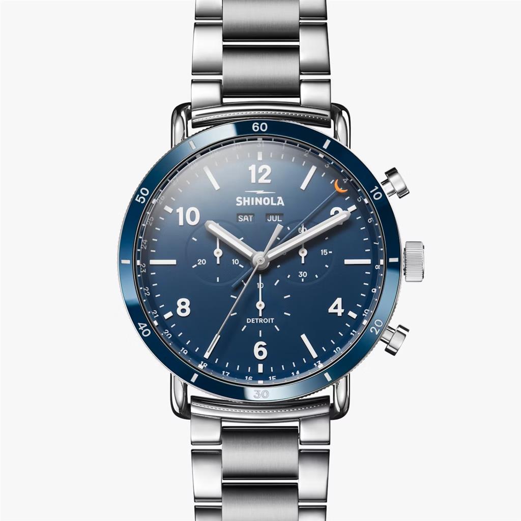 Shinola Canfield 45 mm Sport Chronograph S0120089890