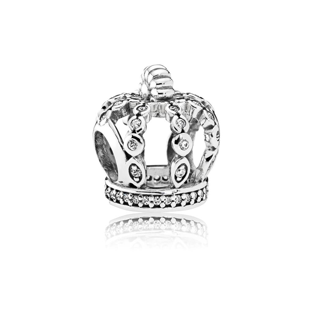 Openwork Crown Charm