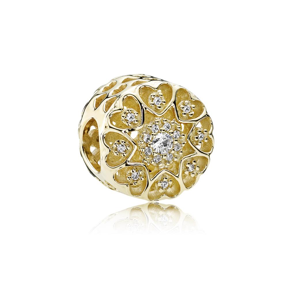 Hearts of Gold, Clear CZ