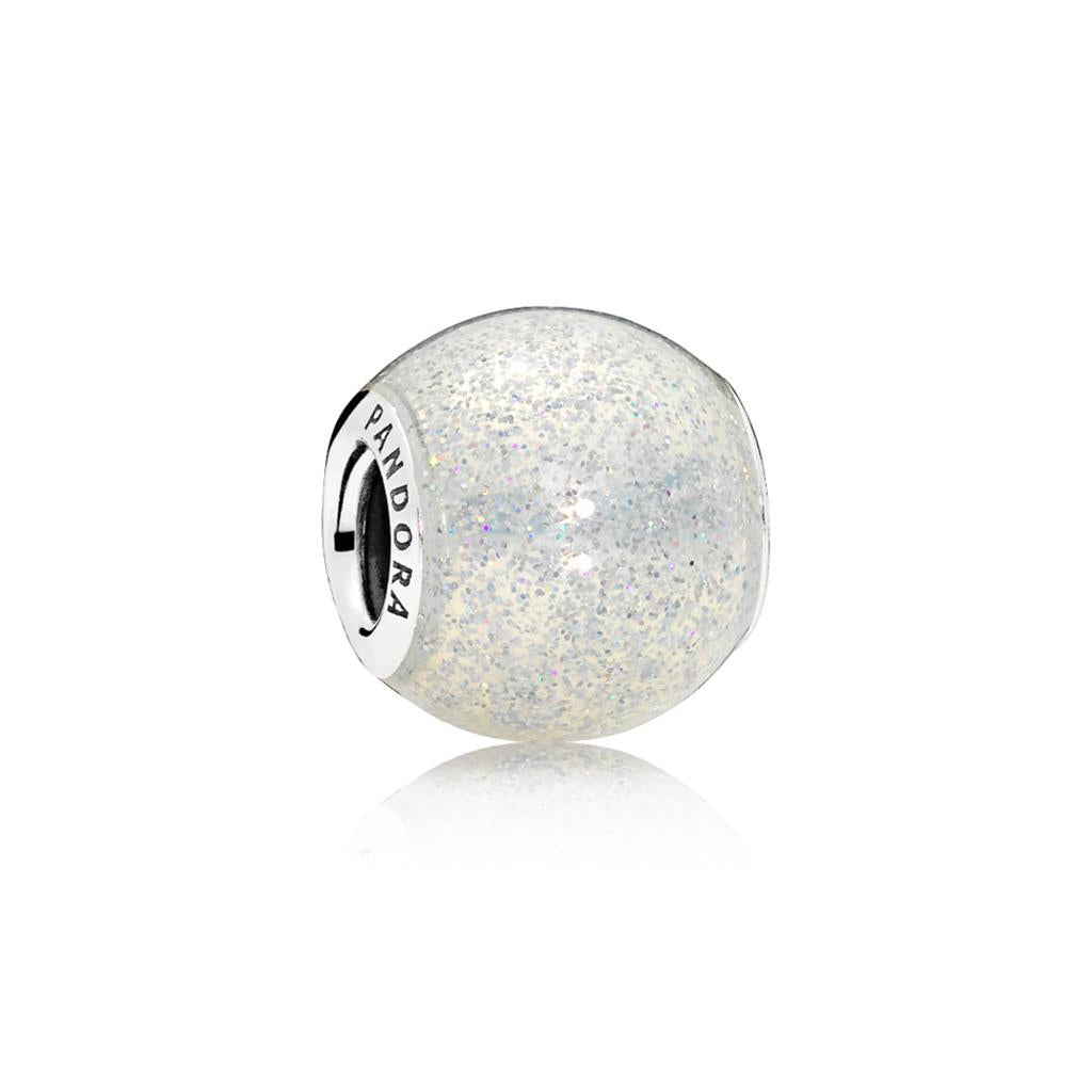 Glitter Ball, Silvery Glitter Enamel