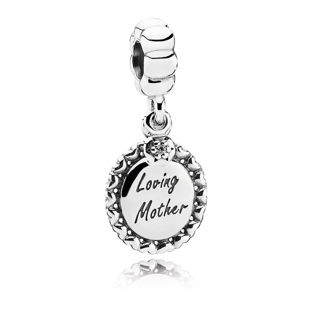 loving mother, clear CZ