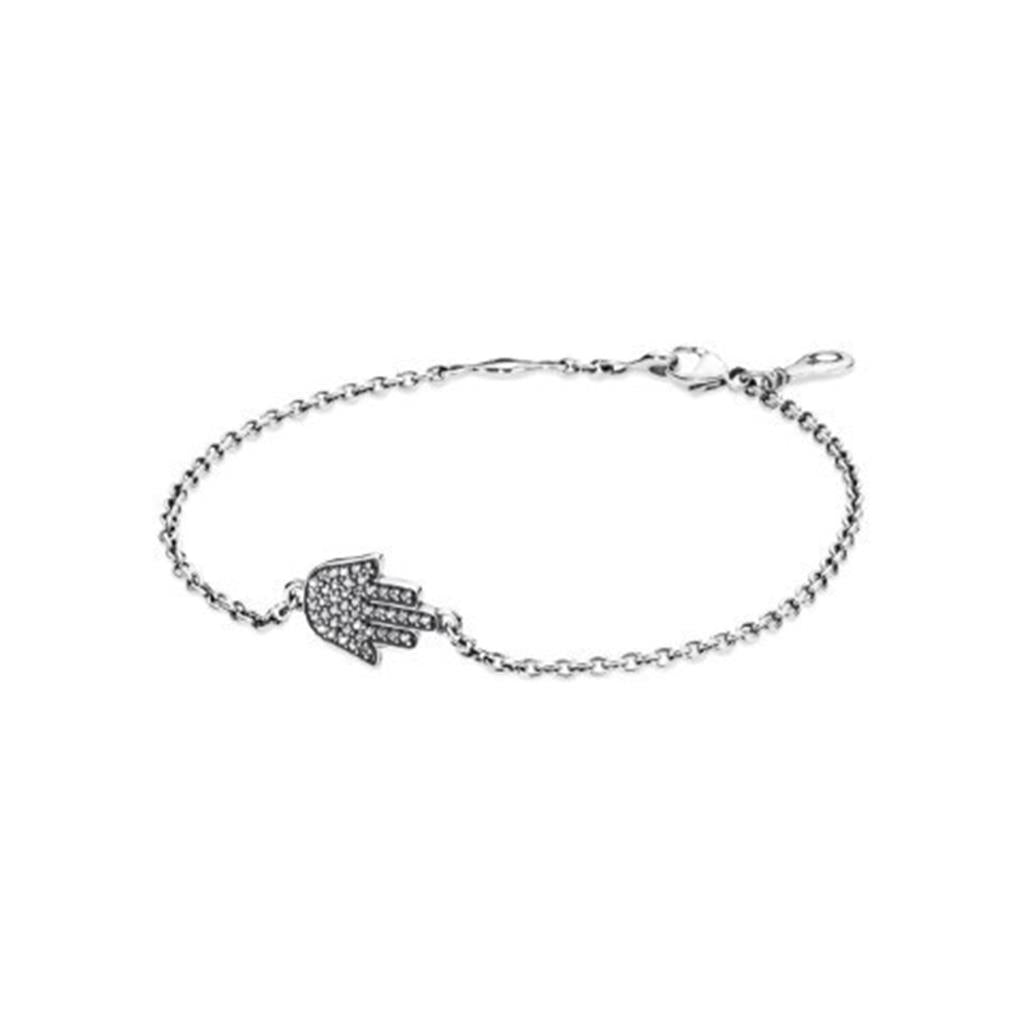 Symbol of Protection, Clear Cubic Zircon
