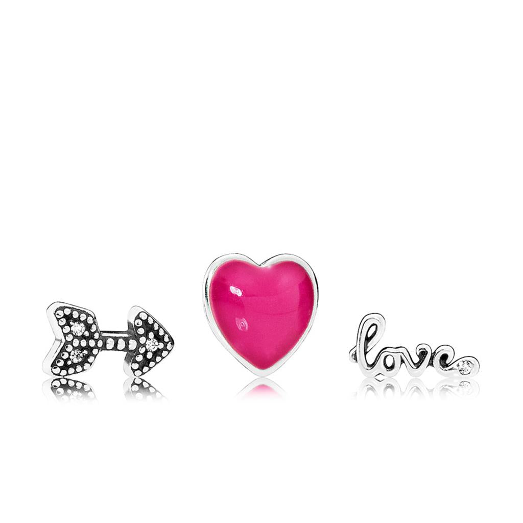 Love Feelings Petites, Magenta Enamel &
