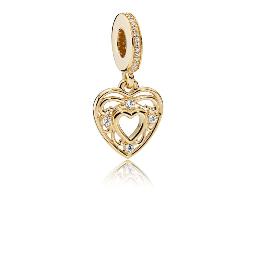Romantic Heart, Clear CZ