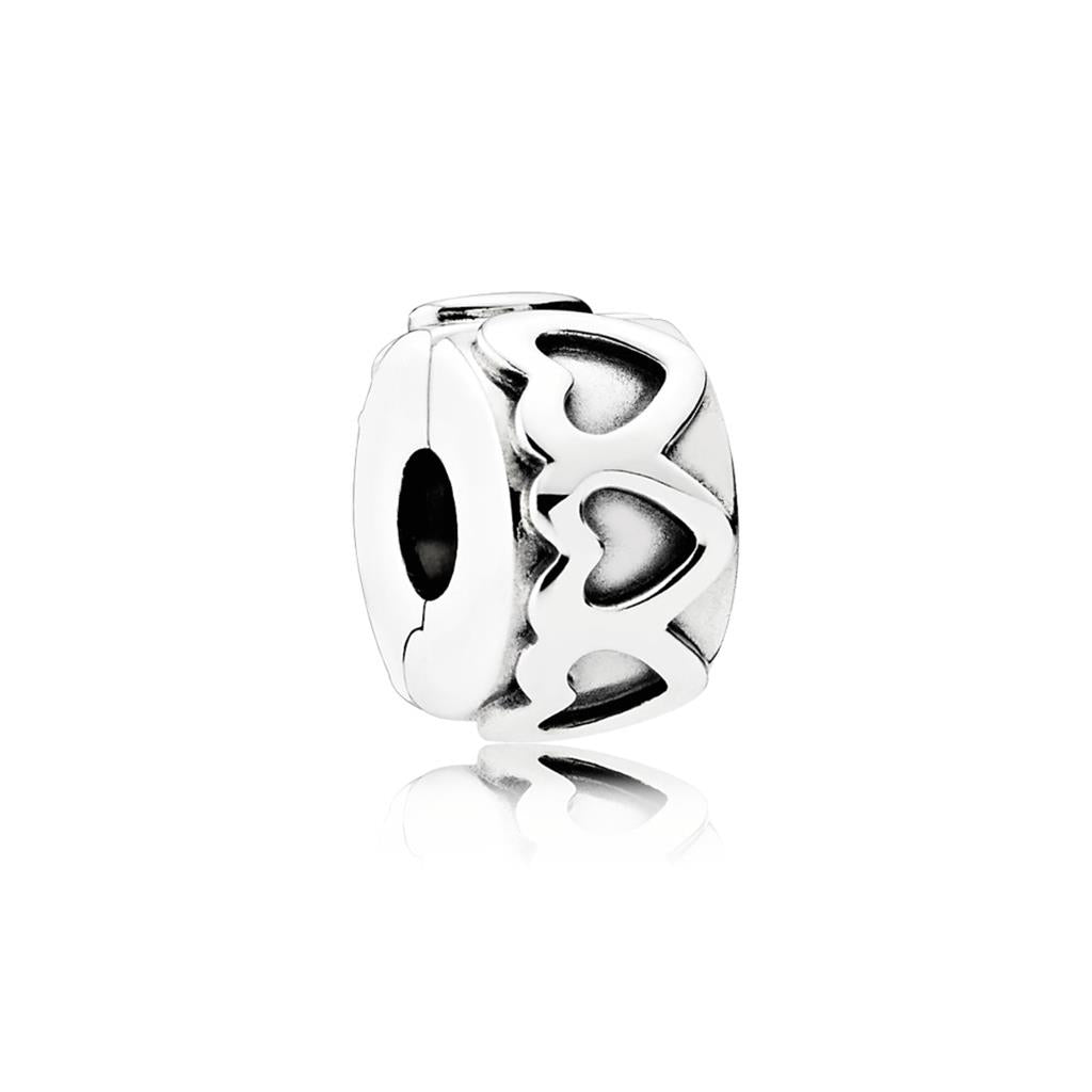 Band of Hearts Clip Charm
