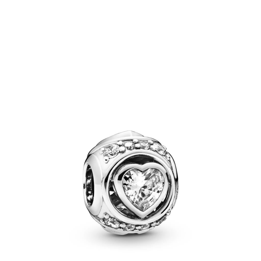Elevated Heart Charm