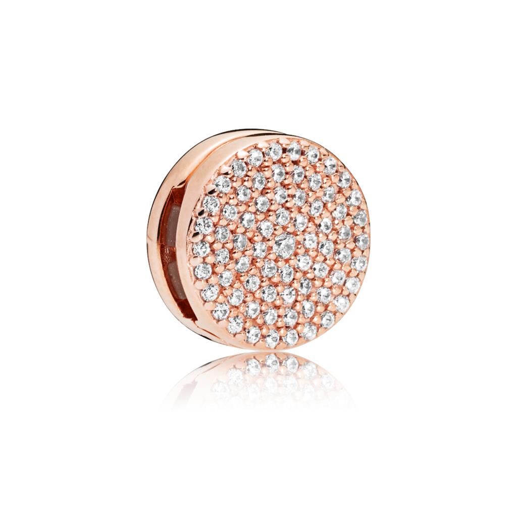 Round Pave Charm