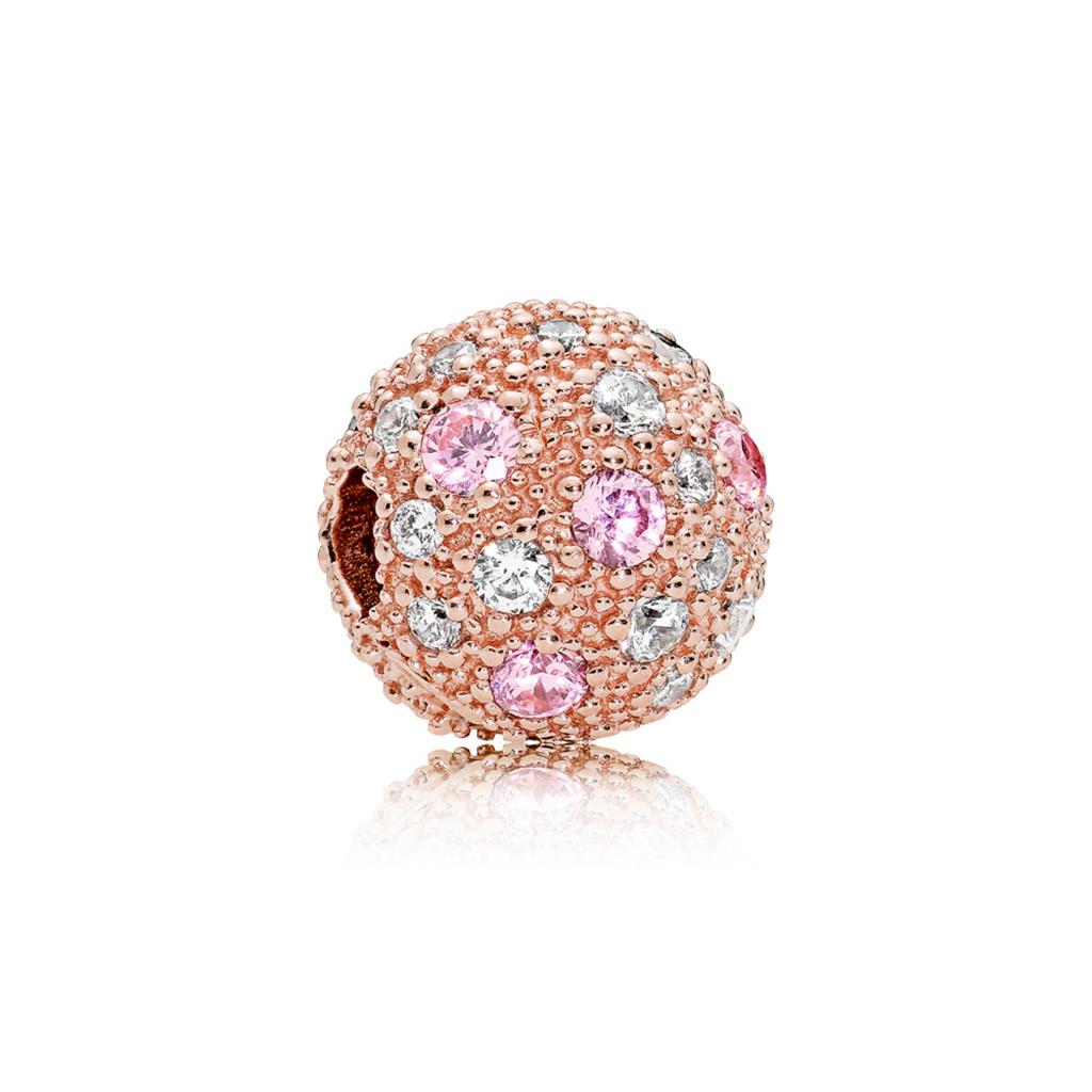 Cosmic Stars, Pink & Clear CZ