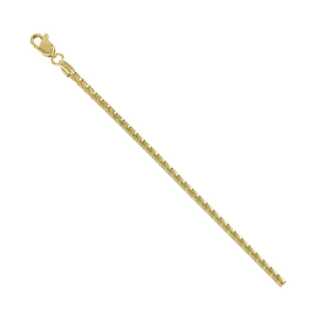 Yellow 14 Karat Solid Diamond Cut Round