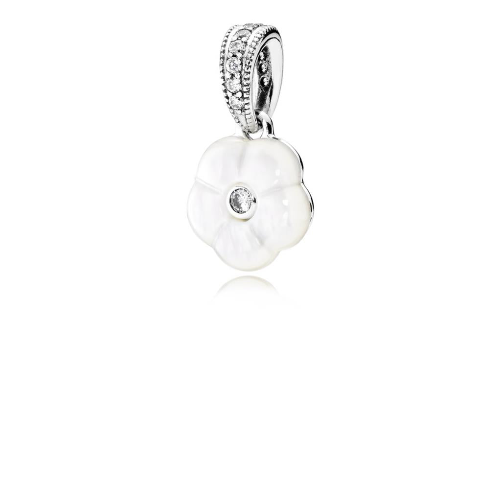 Luminous Floral, Mother-of-Pearl & Clear