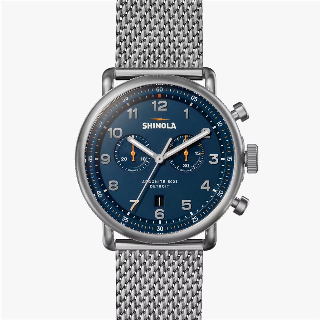 Shinola Canfield Model C56 43 Mm. S0120292978