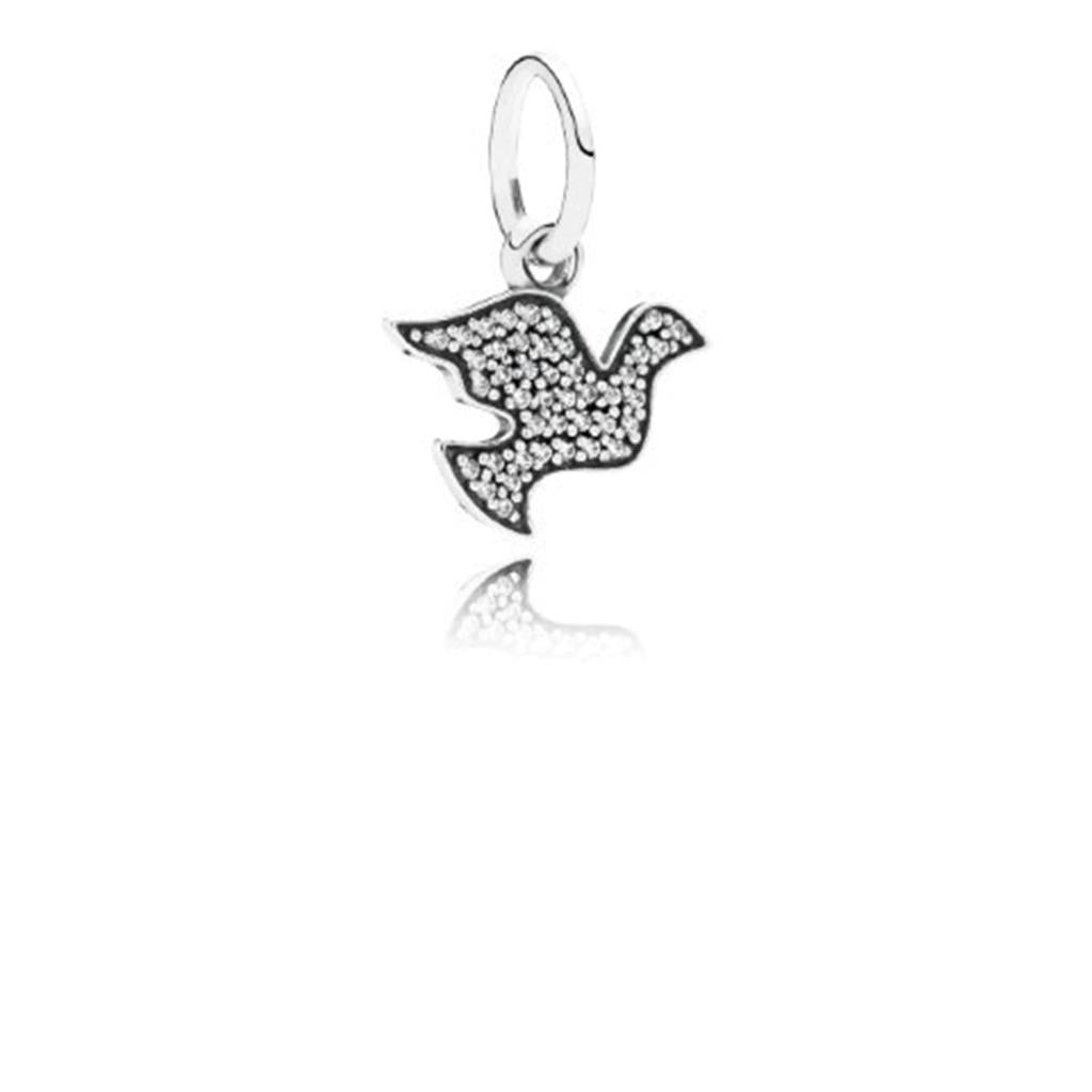symbol of peace, clear CZ