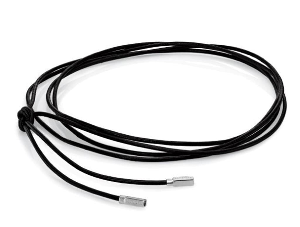 Leather Strap, Silver