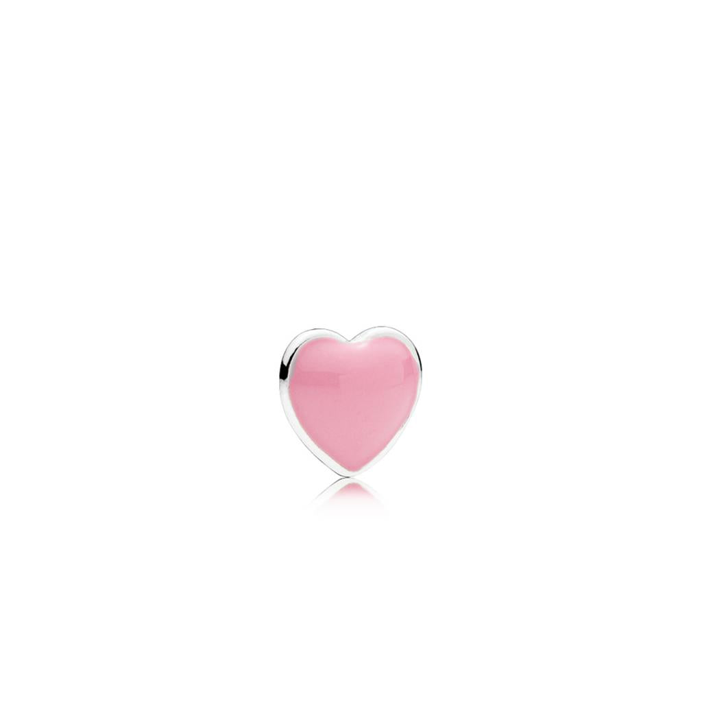 Pink Heart Petite, Pink Enamel