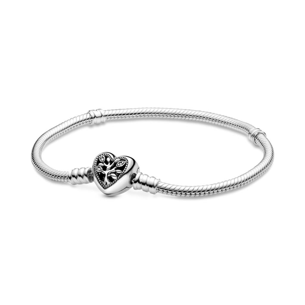 Pandora Moments Family Tree Heart Clasp