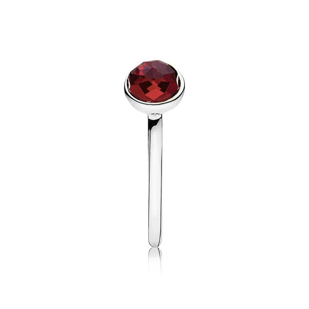 July Droplet, Synthetic Ruby