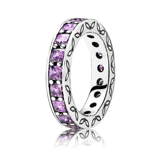 infinity, violet CZ