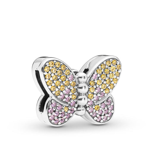 Pav????Butterfly Clip Charm - FINAL SALE