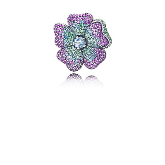 Glorious Bloom, Multi-Colored Crystals