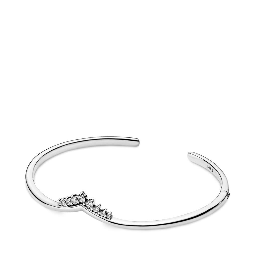 Tiara Wishbone, Clear CZ