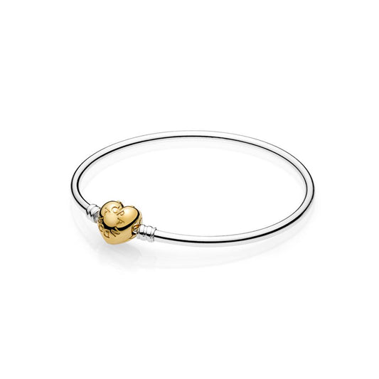 Sterling Silver Bangle, PANDORA Shine Lo
