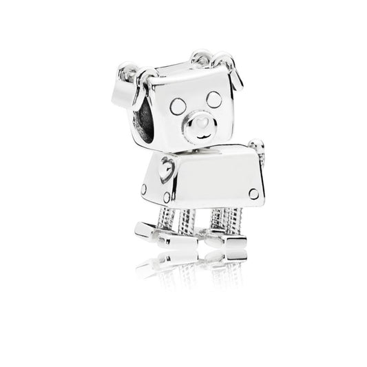 Bobby Bot, White Enamel