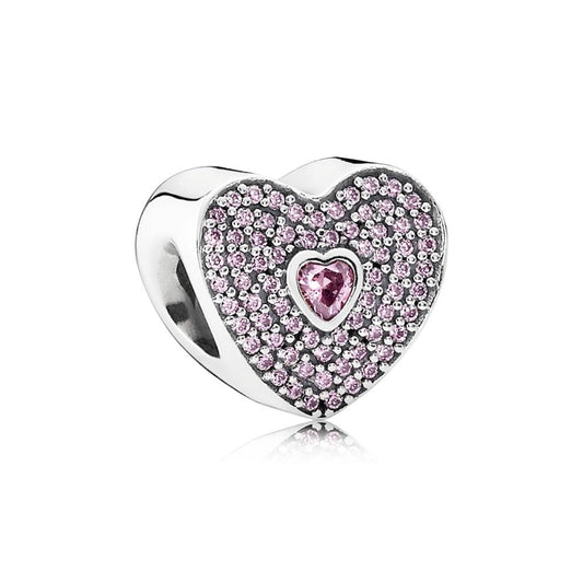 sweetheart, fancy pink CZ