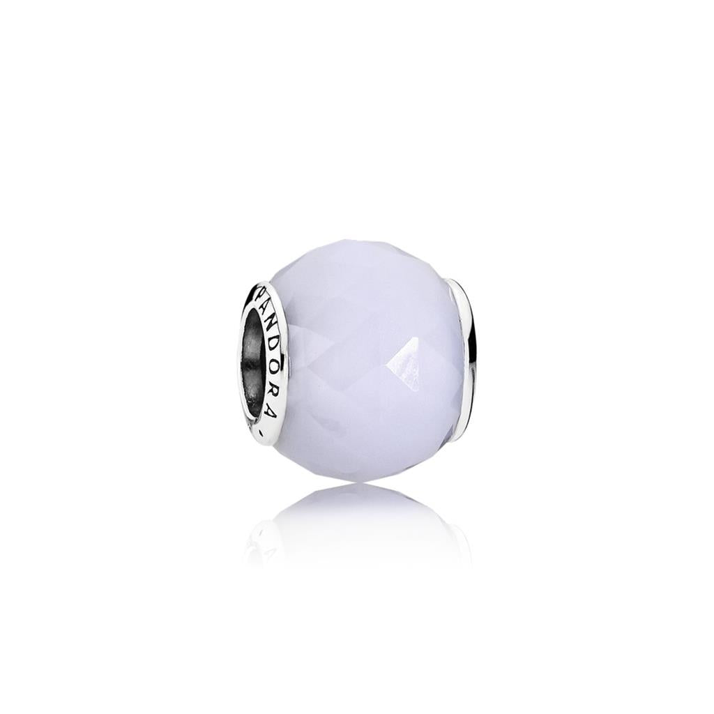 Geometric Facets, Opalescent White Cryst
