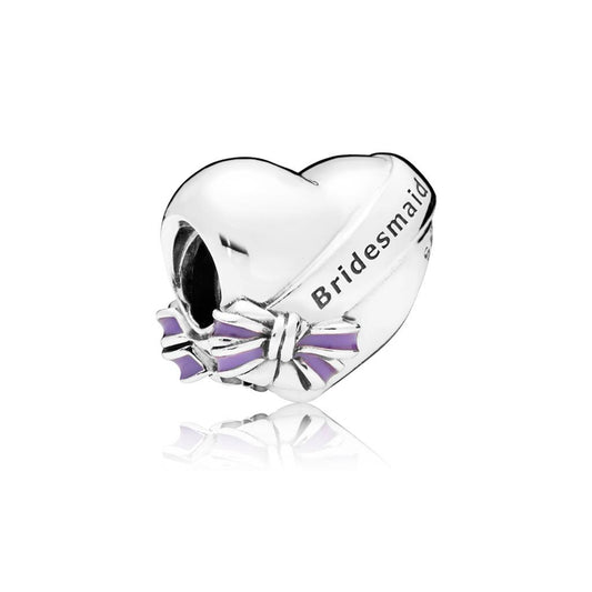 Best Bridesmaid, Purple Enamel