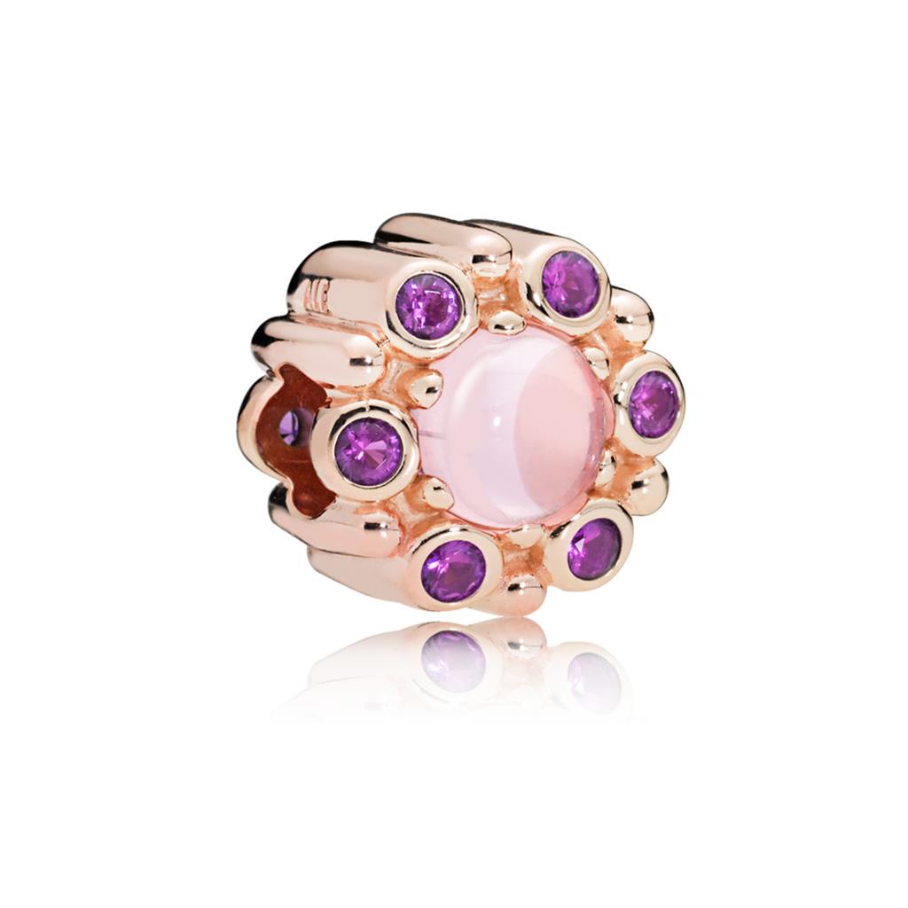 Heraldic Radiance, Pink & Purple Crystal