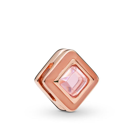 FINAL SALE - Pink Square Clip Charm