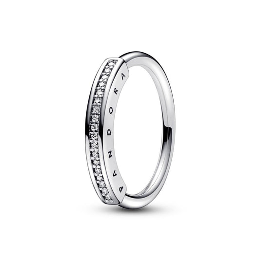 Pandora Signature I-D Pav? Ring