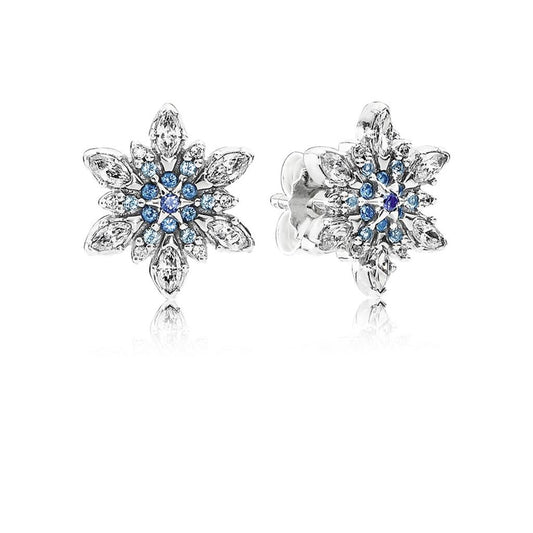 Crystalized Snowflake, Blue Crystals & C