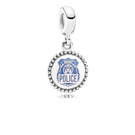 Police Badge Dangle