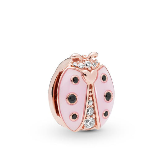 Pink Ladybird Clip Charm - FINAL SALE